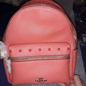 Coach backpack mini